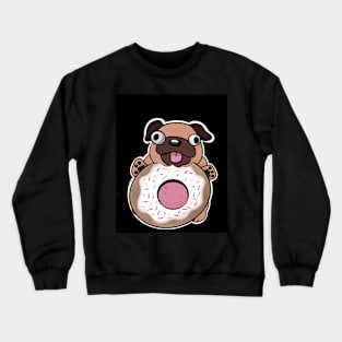 Pugs & Donuts Crewneck Sweatshirt